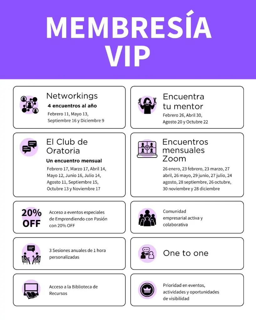 Membresia ECP 2026  VIP